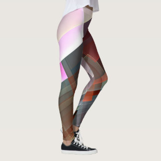 Abstrakte geometrische Dekoration Leggings