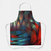 Abstrakte geometrische Dekoration Schürze (Vorderseite)