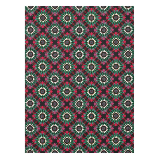 Abstrakte geometrische Dekoration Tischdecke (Vorderseite)