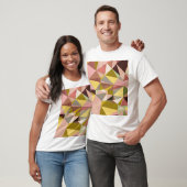Abstrakte Geometrische Dreiecke. T-Shirt (Unisex)