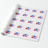 Abstrakte geometrische Elemente Muster für Minimal Geschenkpapier (Ungerollt)