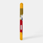 Abstrakte geometrische farbenfrohe Komposition iPhone 16 Hülle (Rechte Seite)