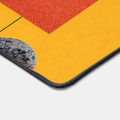 Abstrakte geometrische farbenfrohe Komposition Schreibtischunterlage (Ecke)