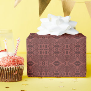 Abstrakte geometrische Flüssigkeitskunst zur Feier Geschenkpapier