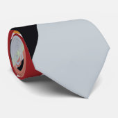 Abstrakte geometrische Form 2 Krawatte (Gerollt)