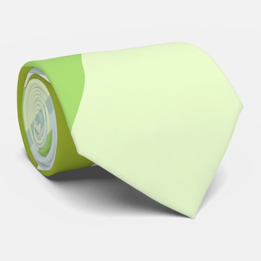 Abstrakte geometrische Form 4 Krawatte (Gerollt)