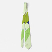 Abstrakte geometrische Form 4 Krawatte (Rückseite)