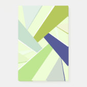 Abstrakte geometrische Form 4 Post-it Klebezettel (Vorderseite)