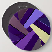 Abstrakte geometrische Form 5 Button (Vorne & Hinten)