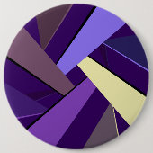 Abstrakte geometrische Form 5 Button (Vorderseite)