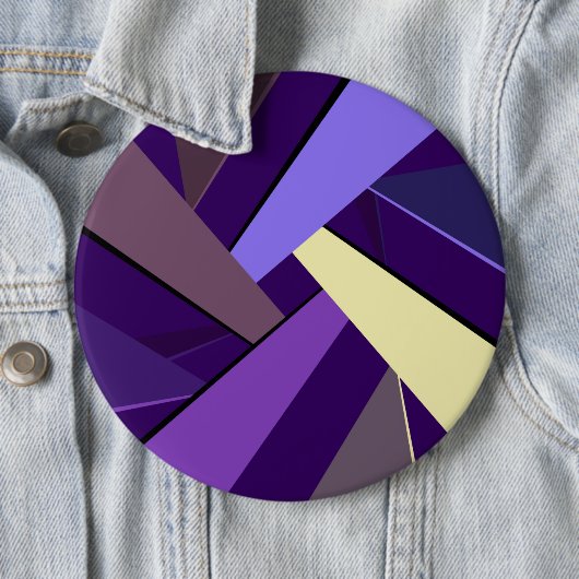 Abstrakte geometrische Form 5 Button (Beispiel)