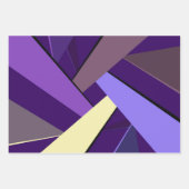 Abstrakte geometrische Form 5 Geschenkpapier Set (Vorderseite 2)