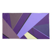 Abstrakte geometrische Form 5 Kissenbezug (Rückseite)