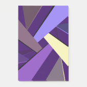 Abstrakte geometrische Form 5 Post-it Klebezettel (Vorderseite)
