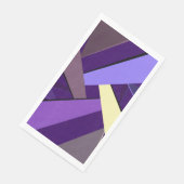 Abstrakte geometrische Form 5 Serviette (Ecke)