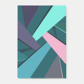 Abstrakte geometrische Form 6 Post-it Klebezettel (Vorderseite)