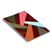 Abstrakte geometrische Form 7 Notizblock (Rechte Seite)