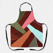 Abstrakte geometrische Form 7 Schürze (Vorderseite)