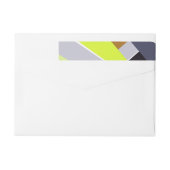 Abstrakte geometrische Form 8 (Rückseite)