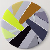 Abstrakte geometrische Form 8 Button (Vorderseite)