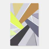 Abstrakte geometrische Form 8 Post-it Klebezettel (Vorderseite)