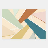 Abstrakte geometrische Form Geschenkpapier Set (Vorderseite 3)