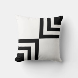 Abstrakte geometrische Form Kissen