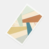 Abstrakte geometrische Form Serviette (Ecke)