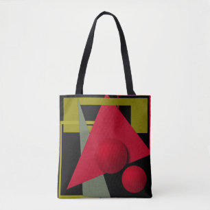 Abstrakte geometrische Formen, Dreiecke Tasche