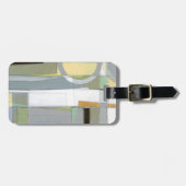 Abstrakte geometrische Formen Gepäckanhänger (Vorderseite horizontal)