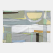 Abstrakte geometrische Formen Handtuch (Horizontal)