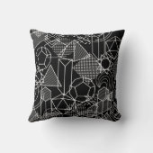 Abstrakte geometrische Formen Kissen (Rückseite)