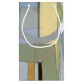 Abstrakte geometrische Formen Kleine Geschenktüte (Rückseite)