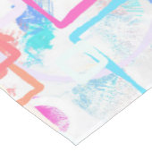 Abstrakte geometrische Formen Kurzer Tischläufer (Ecke)