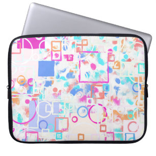 Abstrakte geometrische Formen Laptopschutzhülle