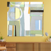 Abstrakte geometrische Formen Leinwanddruck (Insitu (Wohnzimmer))