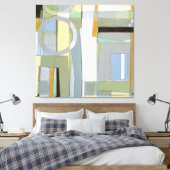 Abstrakte geometrische Formen Leinwanddruck (Insitu (Schlafzimmer))