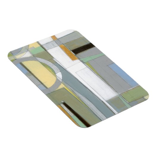 Abstrakte geometrische Formen Magnet (Rechte Seite)