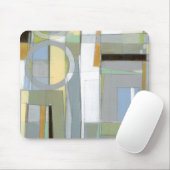 Abstrakte geometrische Formen Mousepad (Mit Mouse)