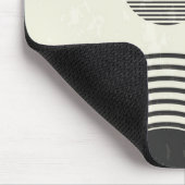 Abstrakte geometrische Formen Mousepad (Ecke)