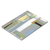 Abstrakte geometrische Formen Notizblock (Linke Seite)