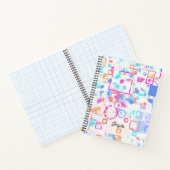 Abstrakte geometrische Formen Notizblock (Innenseite)