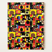 Abstrakte geometrische Formen Planer (Rückseite)