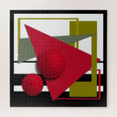 Abstrakte, geometrische Formen Puzzle (Horizontal)