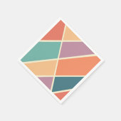 Abstrakte geometrische Formen Serviette (Ecke)