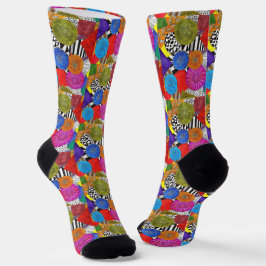 Abstrakte geometrische Formen Socken