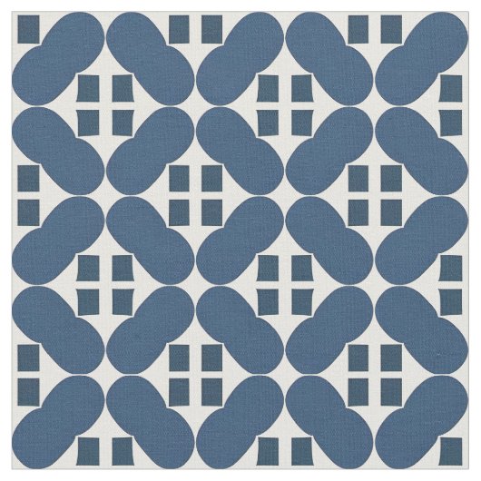 Abstrakte geometrische Formen Stoff (Nahaufnahme)