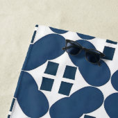 Abstrakte geometrische Formen Strandtuch (Beispiel)