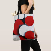 Abstrakte geometrische Formen Tasche (Von Nahem)