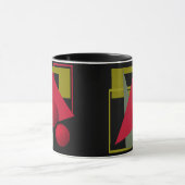 Abstrakte, geometrische Formen Tasse (Zentrum)